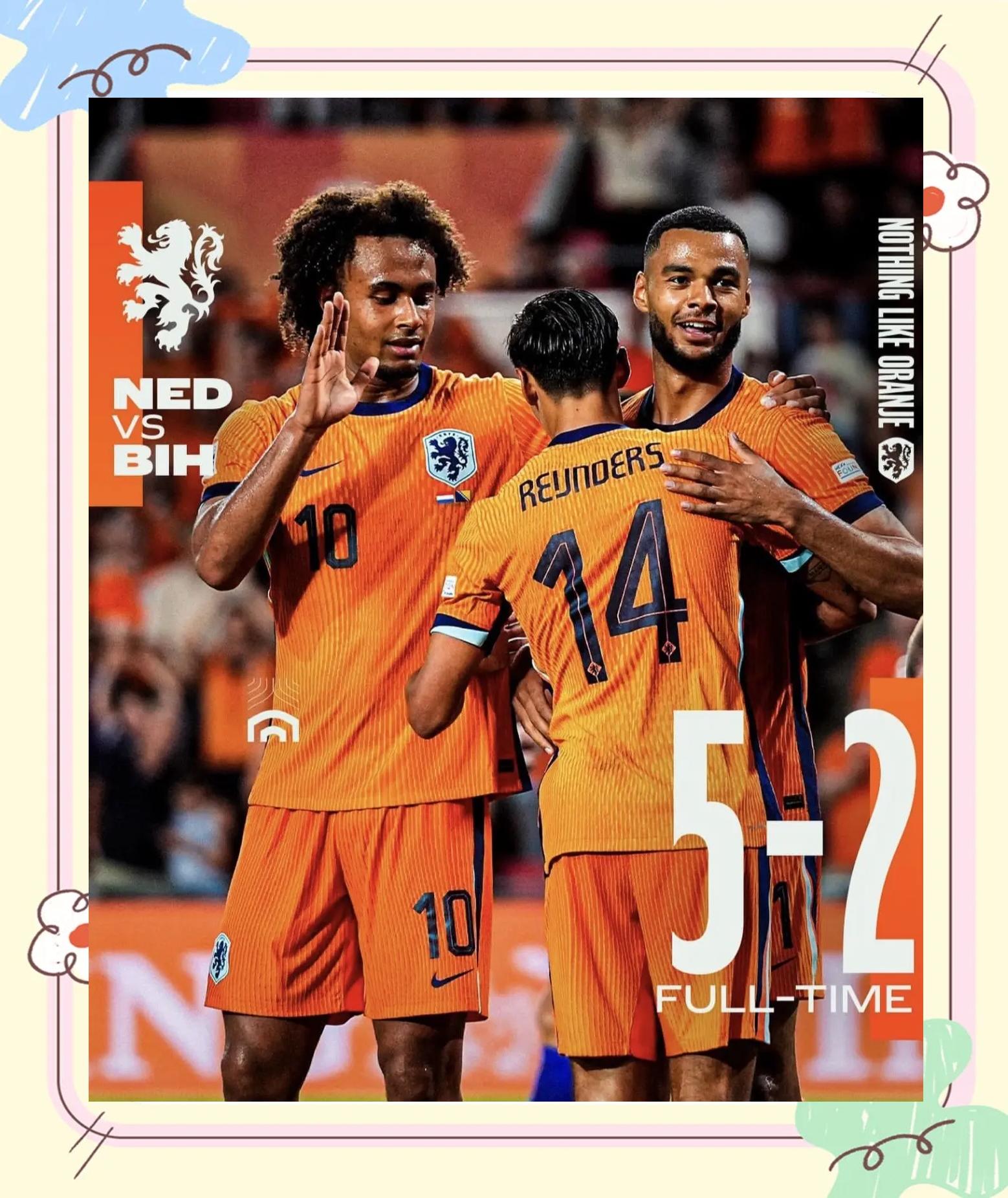 荷兰队实力强劲,备战欧国联决赛 荷兰队实力强劲,备战欧国联决赛